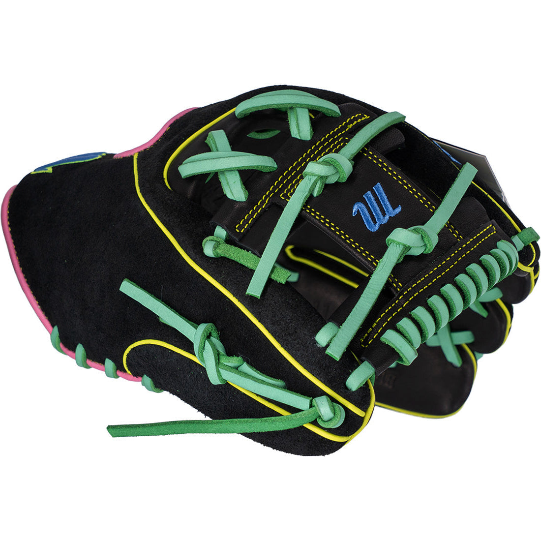 Marucci Oxbow 43A2 11.5” Infield Baseball Glove: MFG4OX43A2-BK/RO