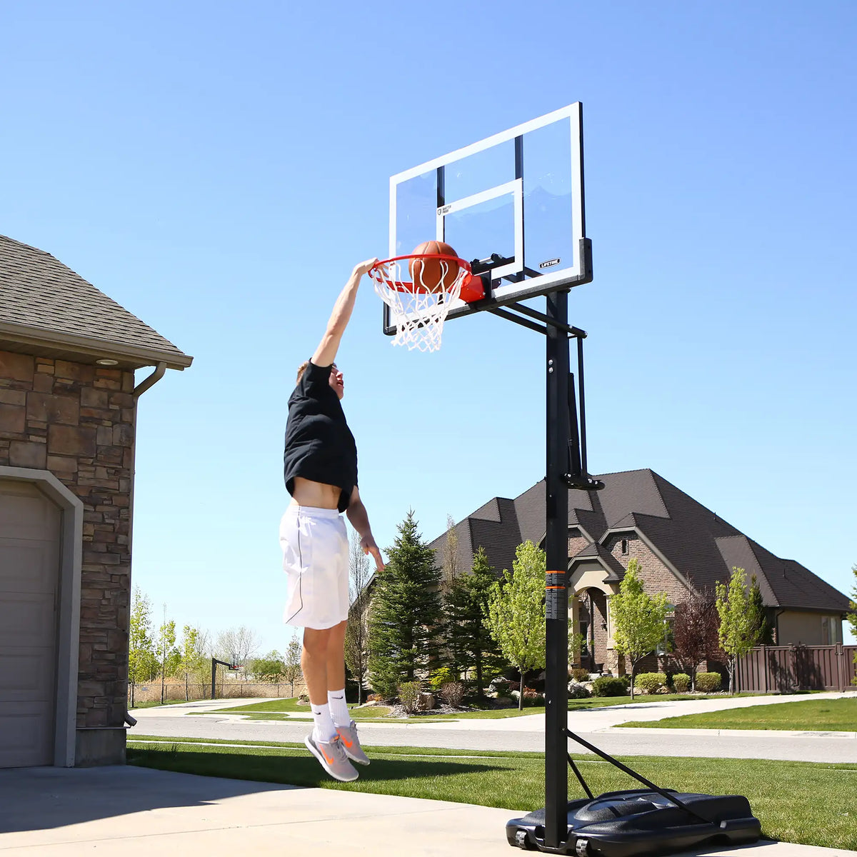 **PREORDER** Lifetime Adjustable Portable Basketball Hoop (54-Inch Clearview Polycarbonate)