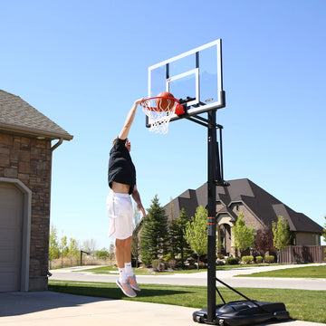 **PREORDER** Lifetime Adjustable Portable Basketball Hoop (54-Inch Clearview Polycarbonate)