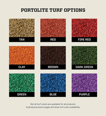Portolite Baseball Half Batter's Mat