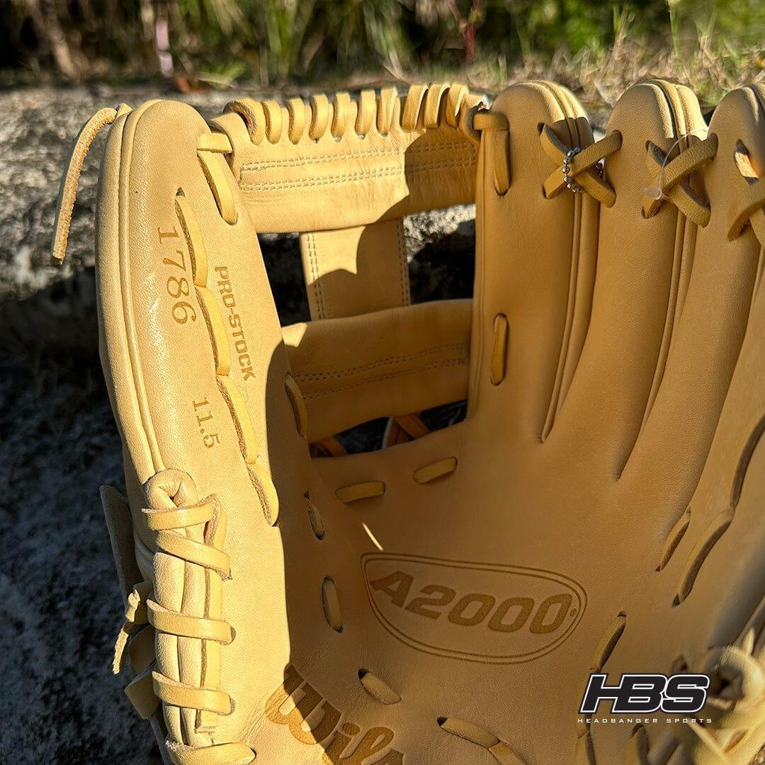 Wilson Glove Day Blonde A2000 1786 11.5” Infield Baseball Glove: WBW102072115