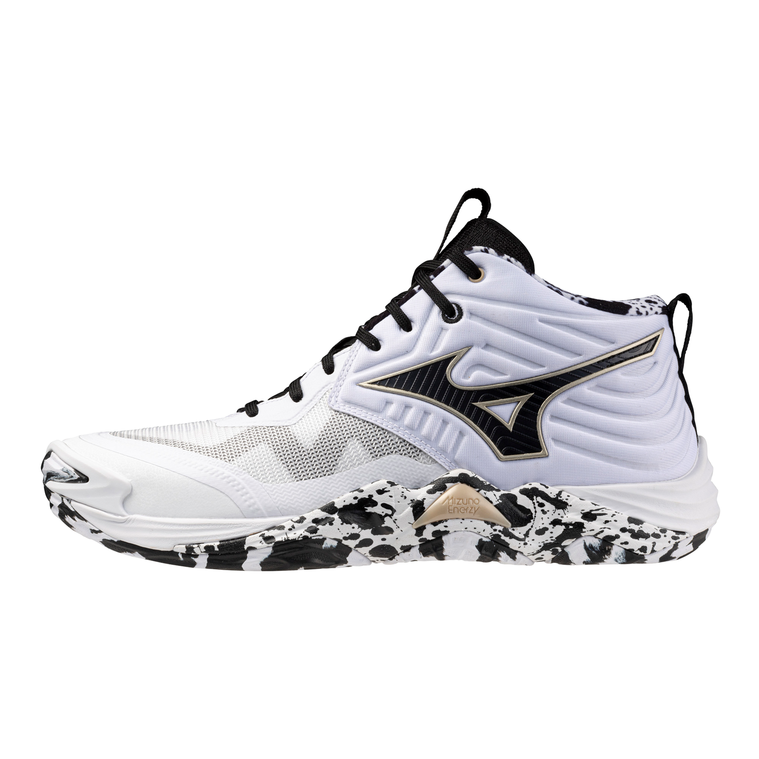 Mizuno Adult Wave Momentum 4 Elite Mid Volleyball Shoes