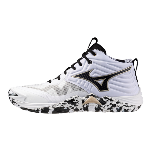 Mizuno Adult Wave Momentum 4 Elite Mid Volleyball Shoes