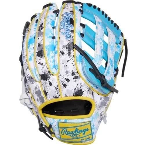 Rawlings Heart of the Hide Colorsync Blue Splatter 12.25" Baseball Glove