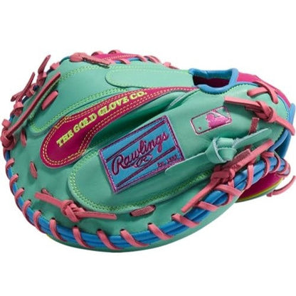 Rawlings Heart of the Hide Colorsync Berry Mint 13" Baseball Catchers Mitt