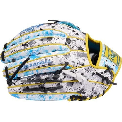 Rawlings Heart of the Hide Colorsync Blue Splatter 12.25" Baseball Glove