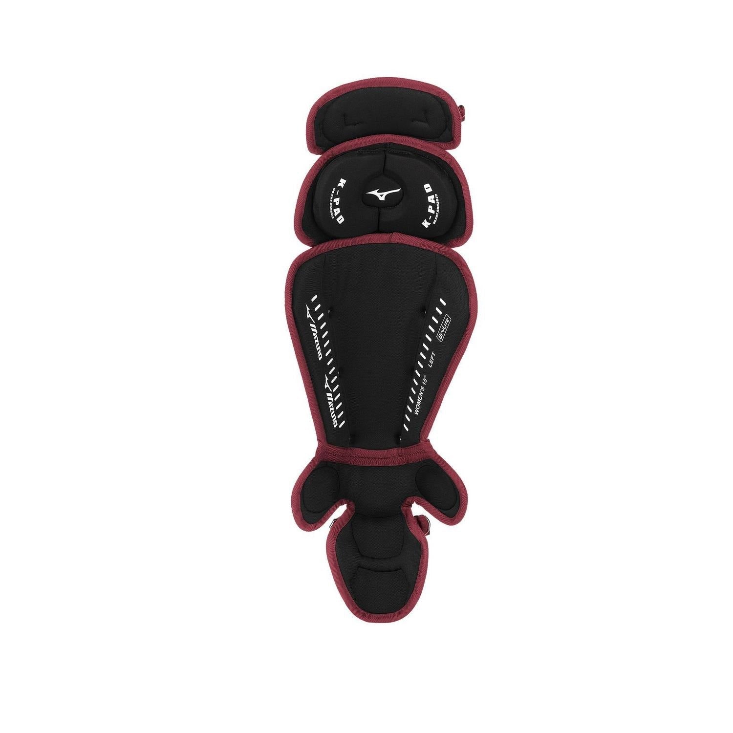Mizuno Women's Samurai Fastpitch Softball Shin Guards 16"