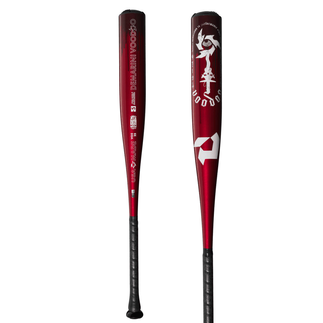 2025 Demarini Voodoo One Piece 2 3/4" USSSA Baseball Bat: -10, -8, -5