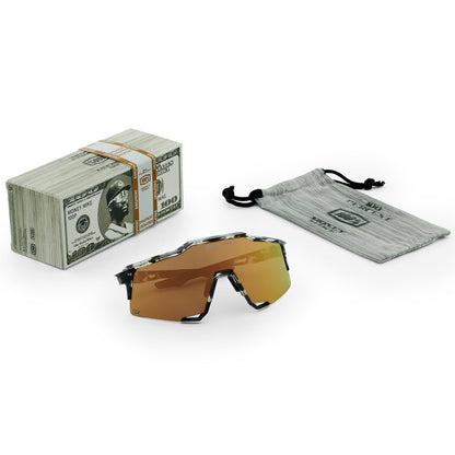 SPEEDCRAFT Money Mike 3 Polished Black Tortoise Sunglasses