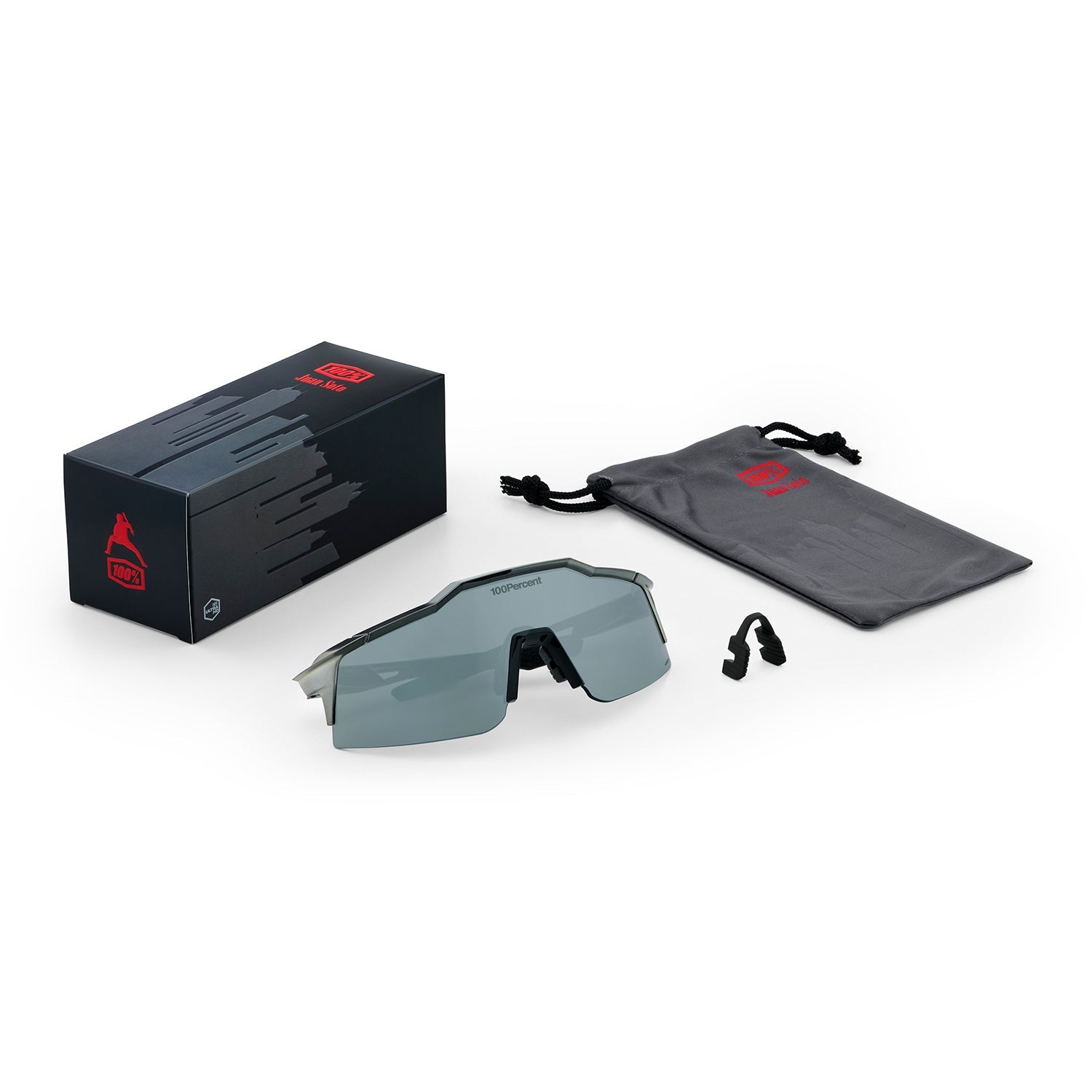 Youth SPEEDCRAFT XS Soto 1 Polished Black Chrome Sunglasses