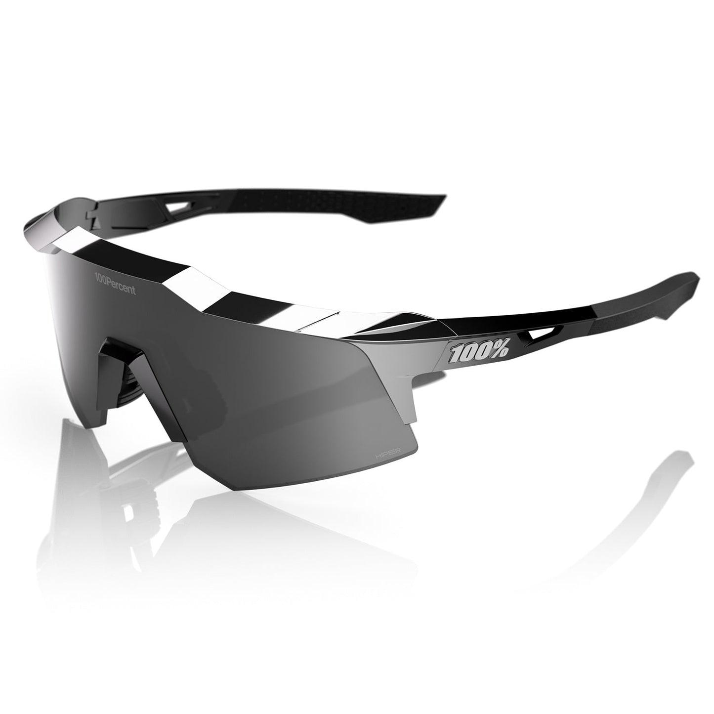 Youth SPEEDCRAFT XS Soto 1 Polished Black Chrome Sunglasses