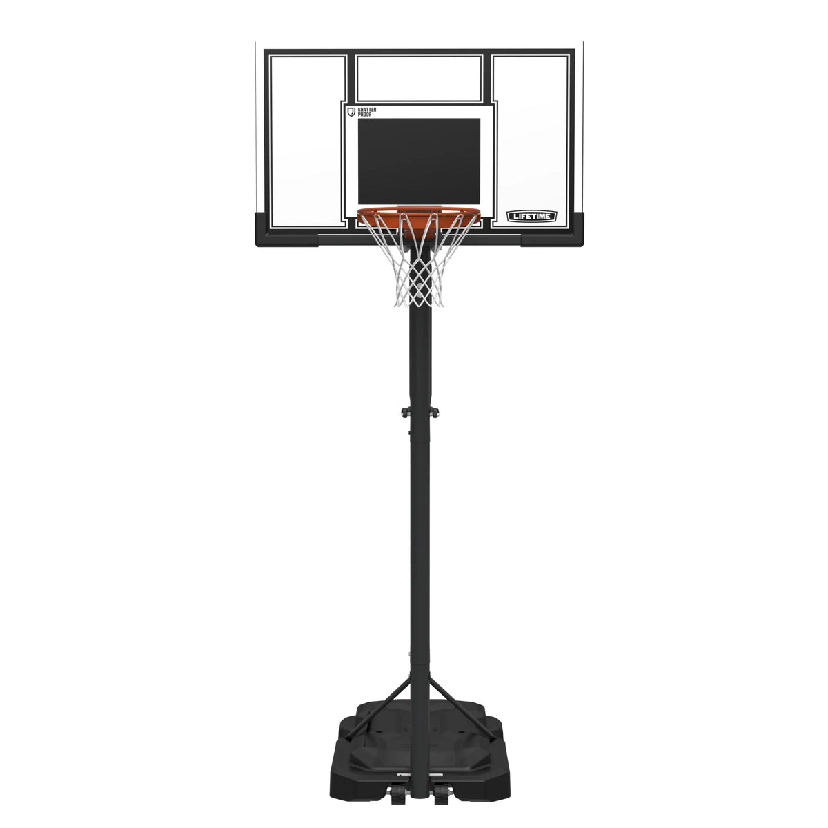 Lifetime Adjustable Portable Basketball Hoop (54-Inch Polycarbonate)