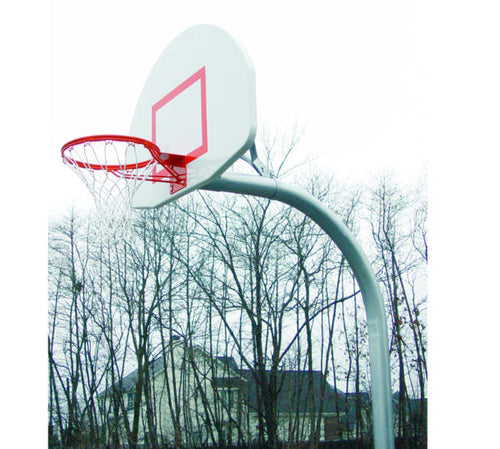 Douglas® Gooseneck 4.5" FST Basketball System, Fan Shaped Steel