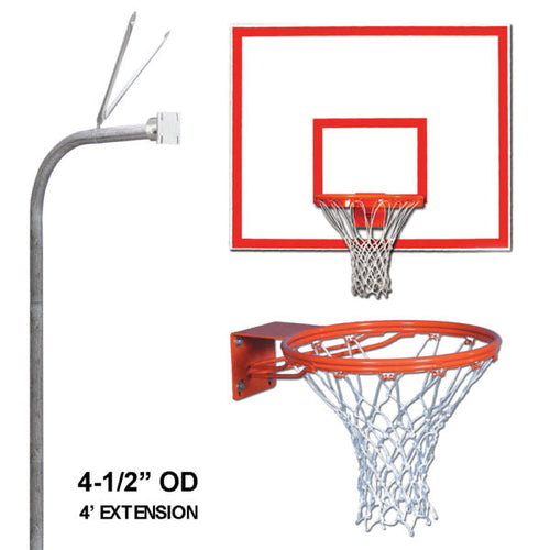 Douglas® Gooseneck 4.5" RST Basketball System