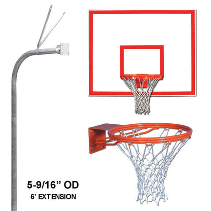 Douglas® Gooseneck 5-9/16" RST Basketball System