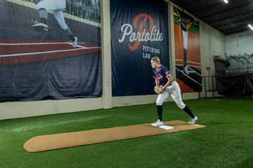 Portolite Baseball Signature Practice Softball Mat No Lines-1