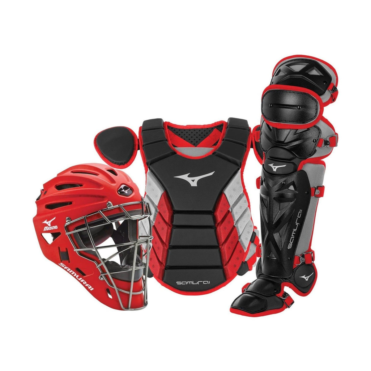 Mizuno Adult Samurai Baseball Boxed Catcher's Gear Set 15"