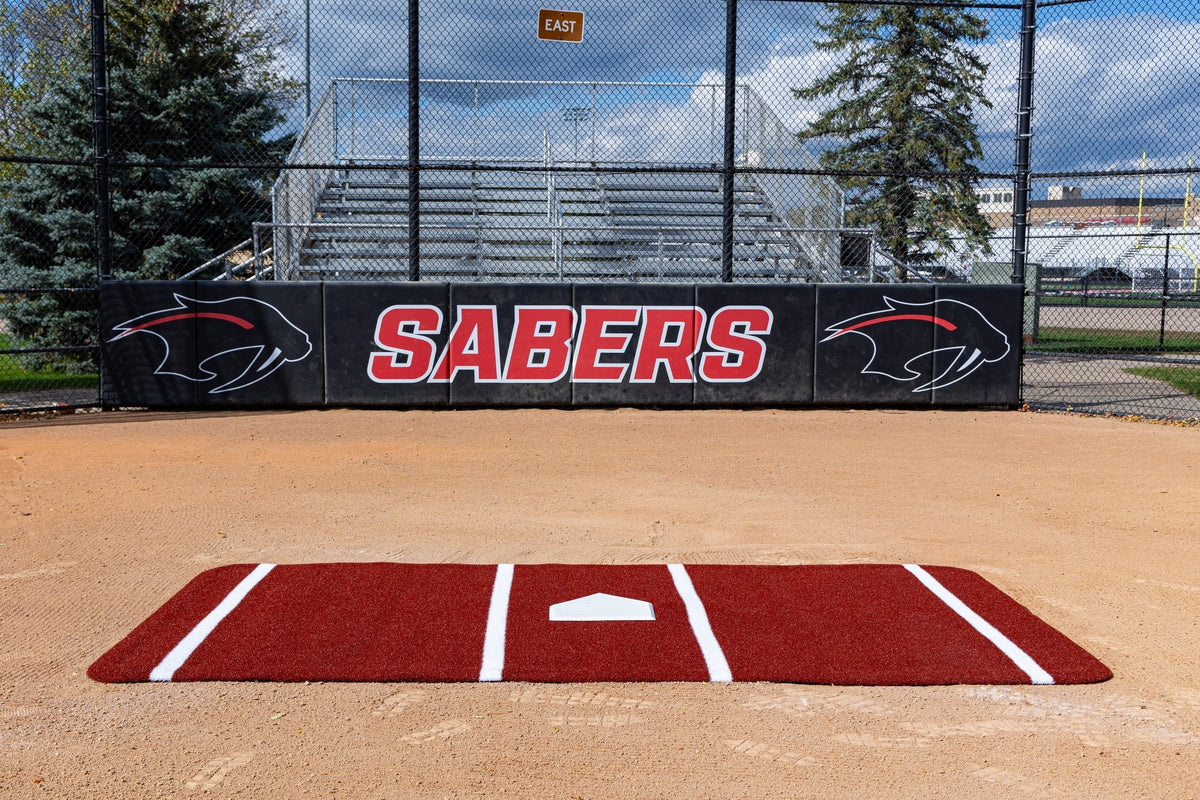 Portolite Baseball Full Batter's Mat