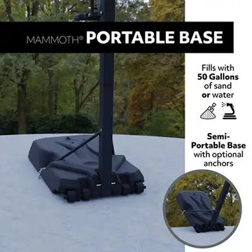 Lifetime Mammoth Portable Adjustable Basketball Hoop (54-Inch Tempered Glass)**PREORDER JUNE**