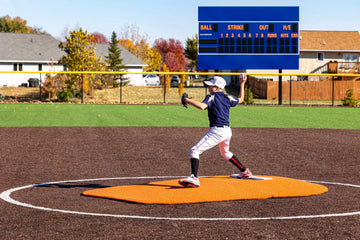 Portolite Baseball 6" Oversized Two Piece Game Mound