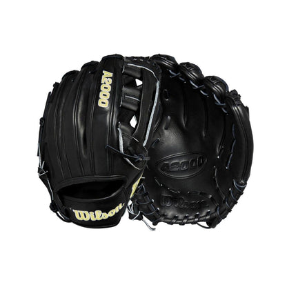 2024 Wilson Glove Day Series Black A2000 DW5 12” Infield/Outfield Baseball Glove: WBW10207712