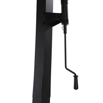Lifetime Crank Adjust Bolt Down Basketball Hoop (54-Inch Tempered Glass)