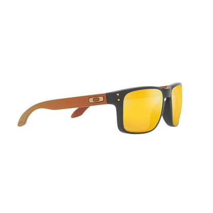 OAKLEY HOLBROOK Sunglasses Matte Carbon: Prizm 24K Polarized