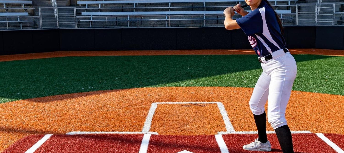 Portolite Baseball Full Batter's Mat
