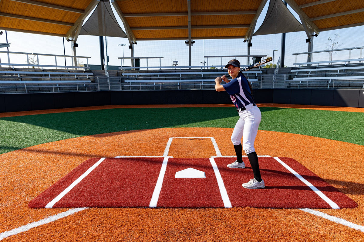 Portolite Baseball Full Batter's Mat