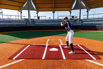Portolite Baseball Full Batter's Mat