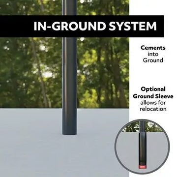 Lifetime Adjustable In-Ground Basketball Hoop (54-Inch Acrylic)