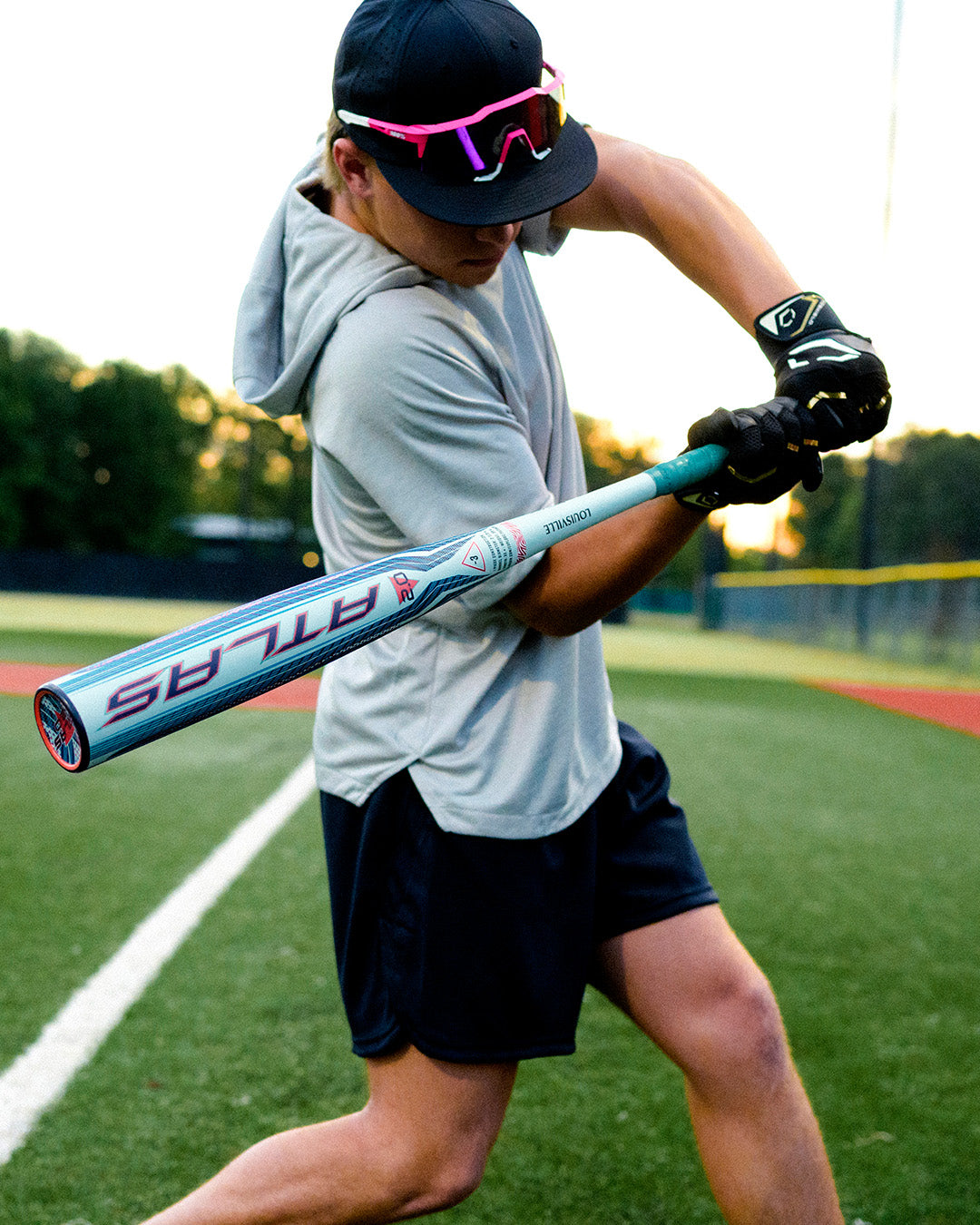 2027 Louisville Slugger Atlas 2.0 (-3) BBCOR Baseball Bat: WBL4248010