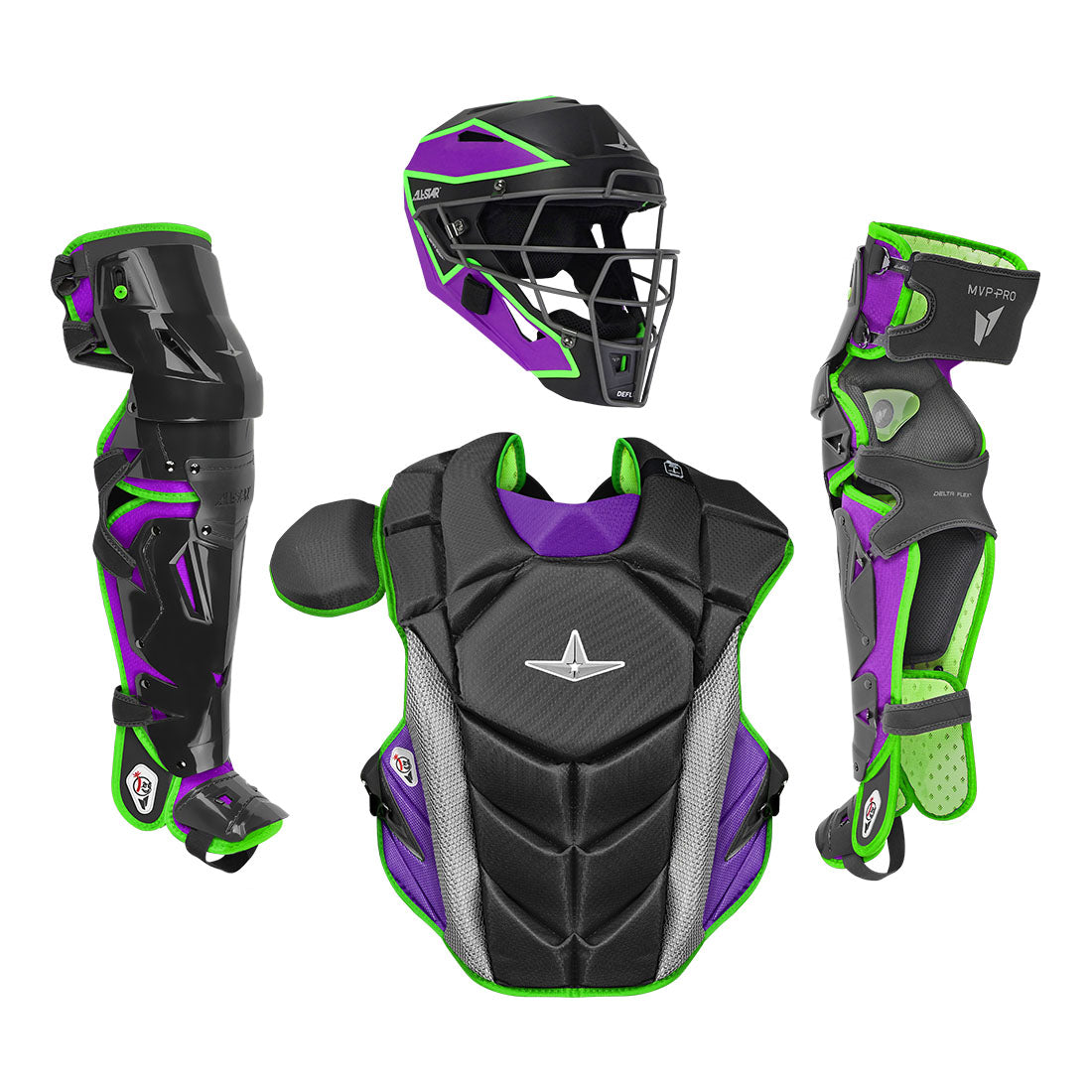 All-Star Short Fuse Jokester MVP-PRO Catcher's Gear