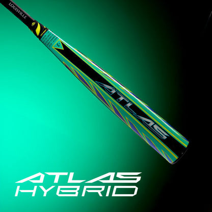 2026 Louisville Slugger Atlas Hybrid Green (-3) BBCOR Baseball Bat: WBL4231010
