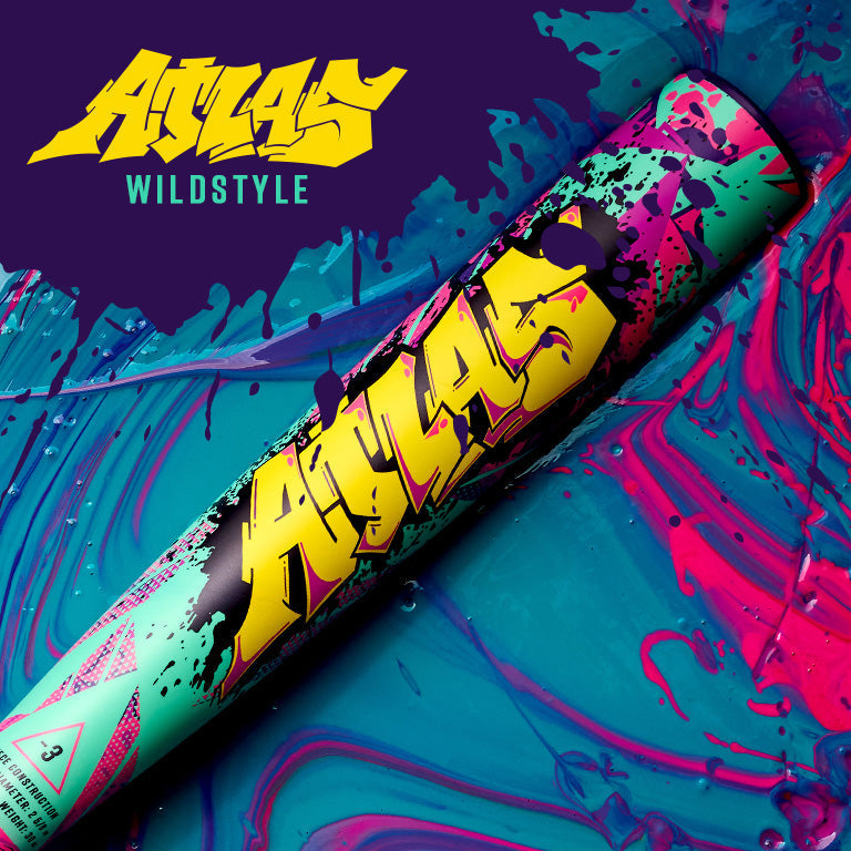 2026 Louisville Slugger Atlas Wildstyle (-3) BBCOR Baseball Bat: WBL4178010