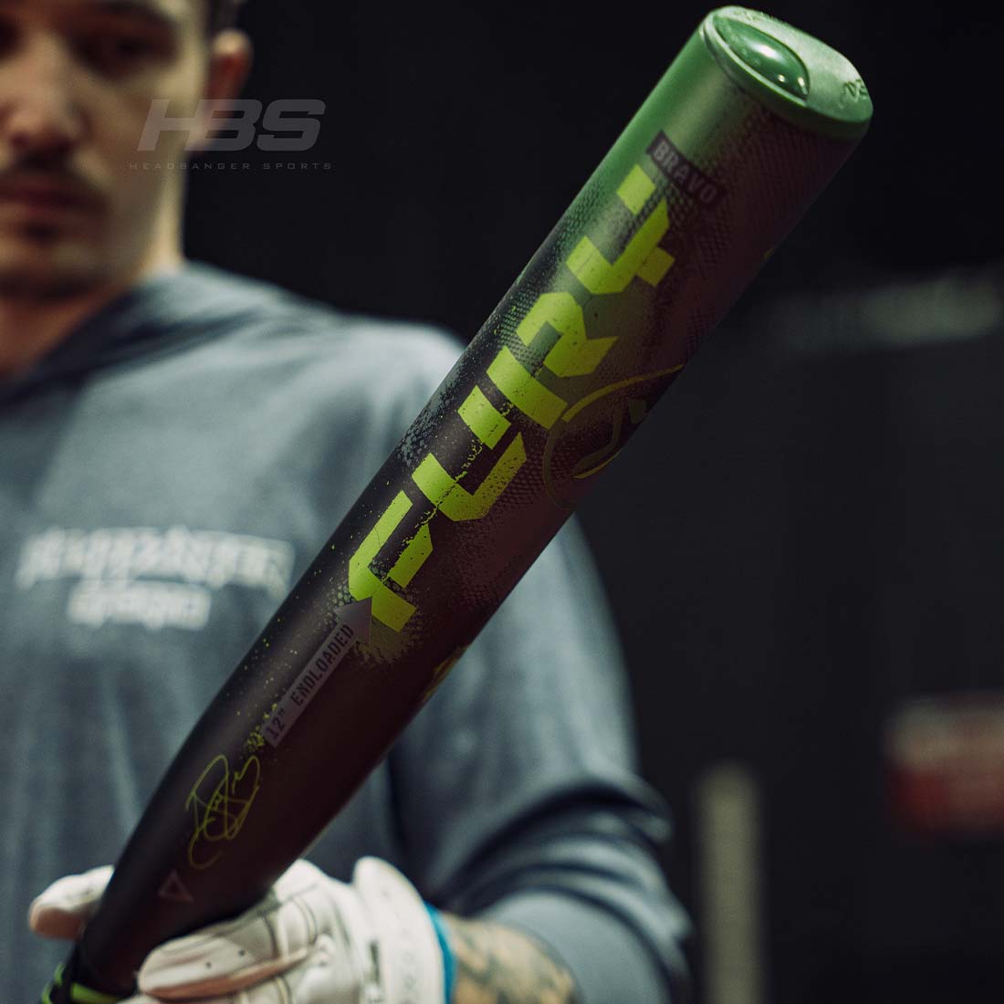 2026 Axe Fury Bravo Radich 12" End Loaded USSSA Slowpitch Softball Bat: L154QR-FLR (Flared Handle)