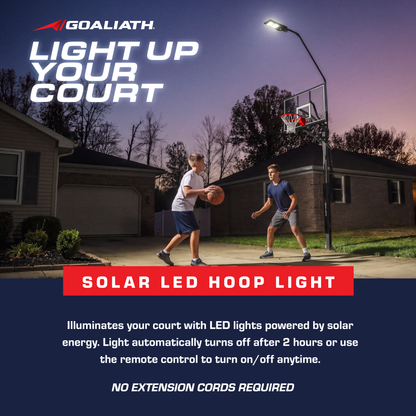 Solar LED Basketball Hoop Light