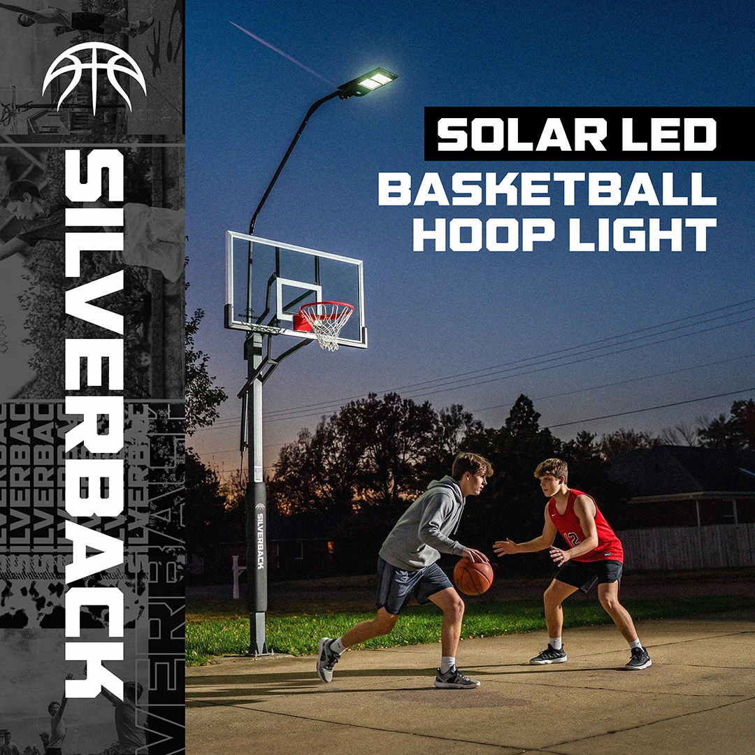 Solar LED Basketball Hoop Light