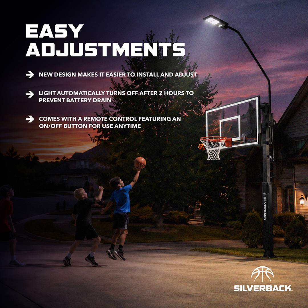 Solar LED Basketball Hoop Light
