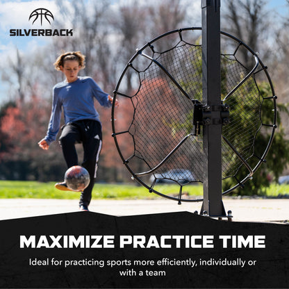 Passback Basketball Rebounding Net