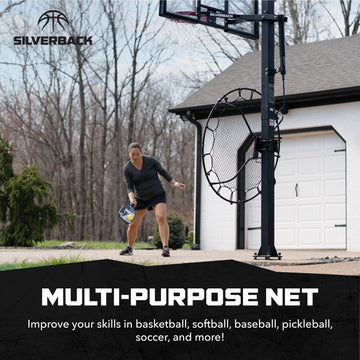 Passback Basketball Rebounding Net