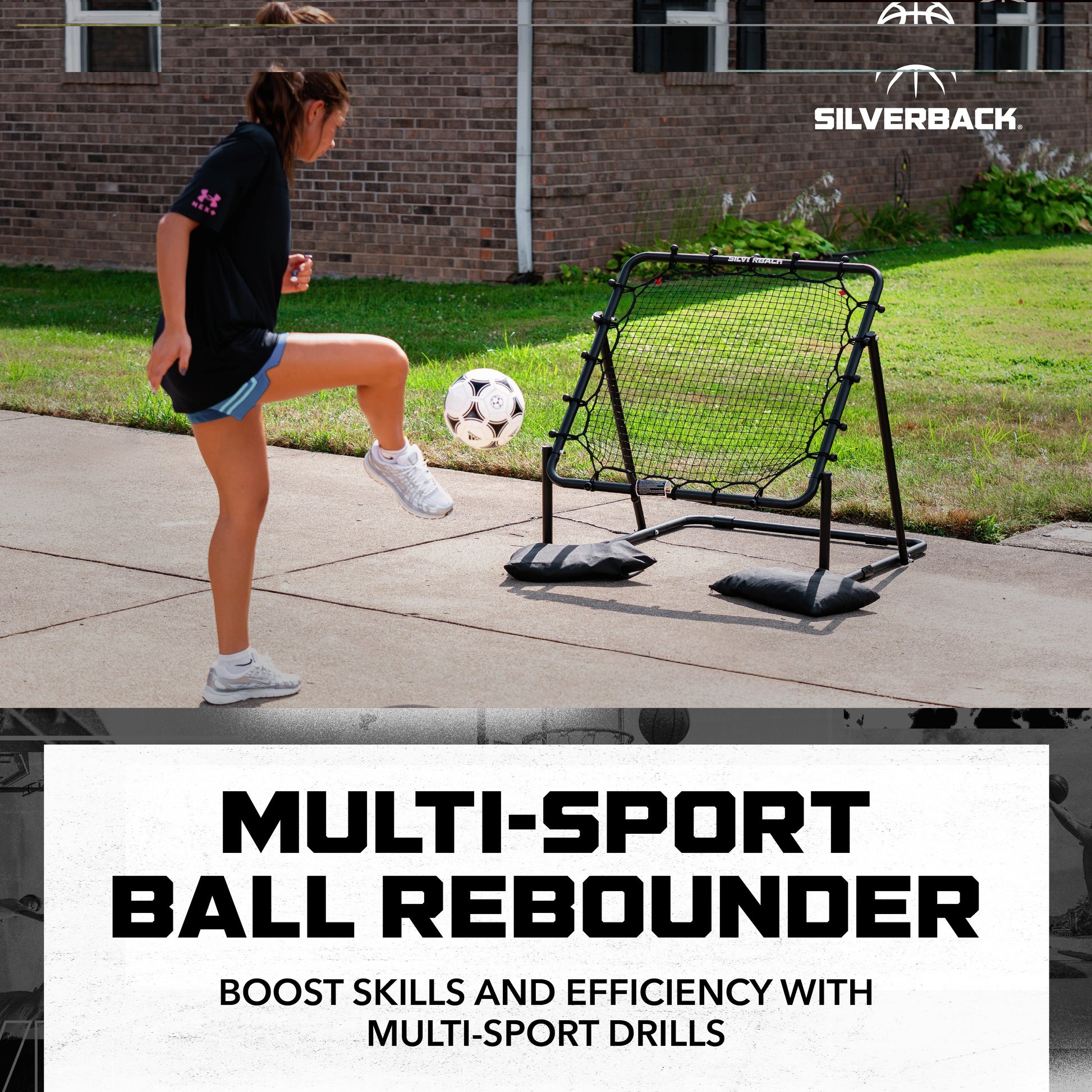 Portable Multi-Sport Ball Rebounder
