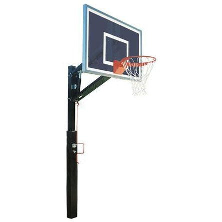 Bison Smoked Lottery Pick ZipCrank 4" Adjustable Basketball System