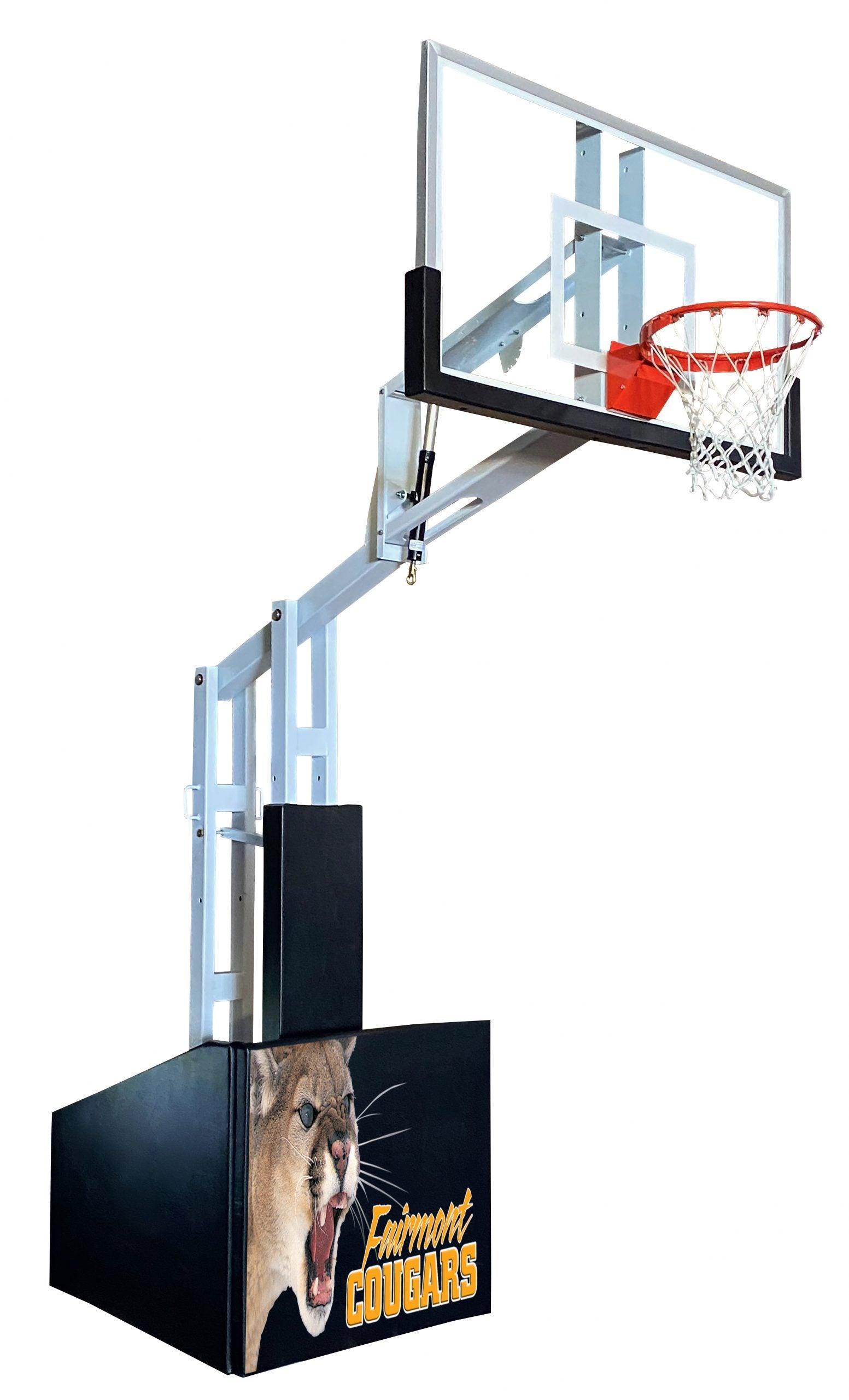 Bison T-Rex Sport Portable Basketball System 60" Glass
