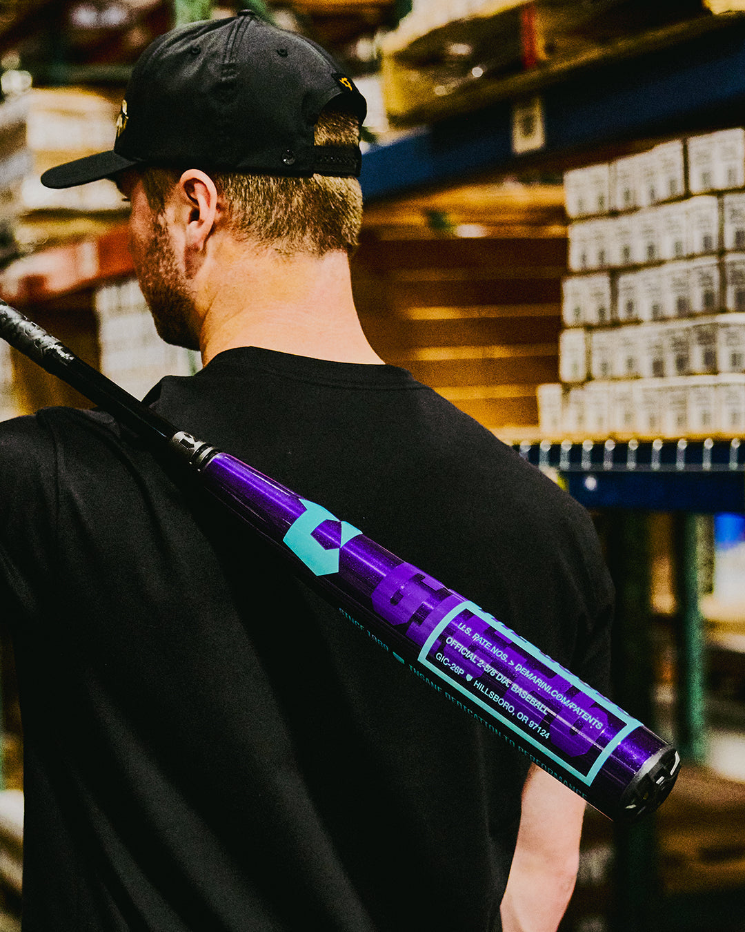 2026 DeMarini The Goods Royal Purple (-3) BBCOR Baseball Bat: WBD2634010