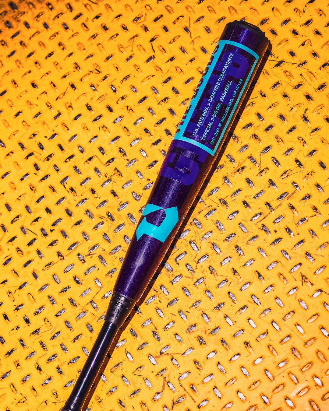 2026 DeMarini The Goods Royal Purple (-3) BBCOR Baseball Bat: WBD2634010