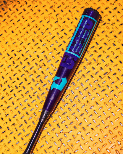 2026 DeMarini The Goods Royal Purple (-3) BBCOR Baseball Bat: WBD2634010