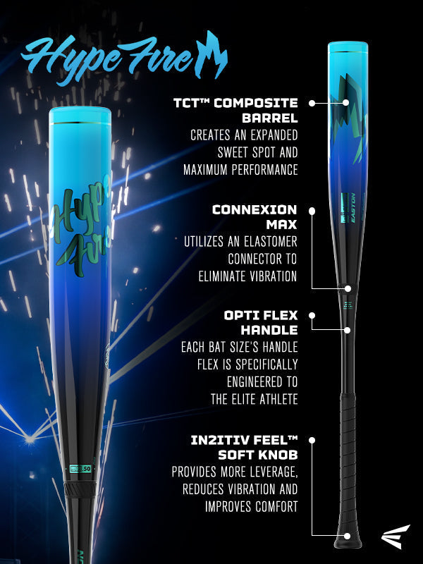 2027 Easton Hype Fire -3 BBCOR Baseball Bat