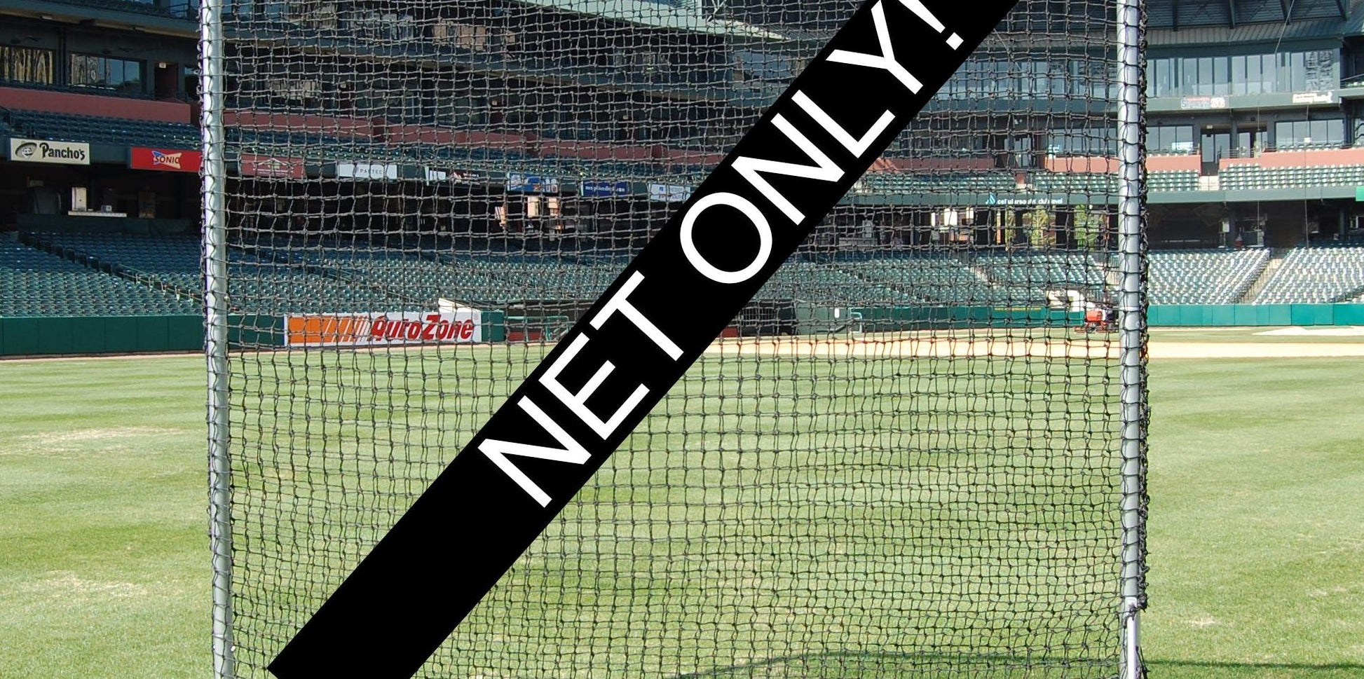 Trigon Sports Baseball ProCage 10ftx10ft Pro Screen Net