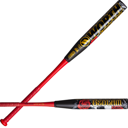 2026 Worth Bedlam Josh Riley XXL 12" 2PC End Load USSSA Slowpitch Softball Bat: WSU6JRB12X